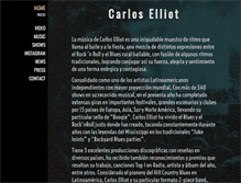 Tablet Screenshot of carloselliotjr.com